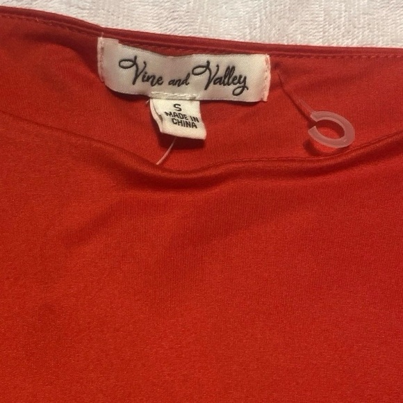 Chic Scarlet Ruffle Mini Dress - Picture 7 of 7